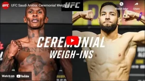 MMA Junkie | Watch UFC Fight Night 250 Weigh-Ins Live