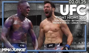 UFC Night 250: Adesanya Faces Unprecedented 3 Fight Skid